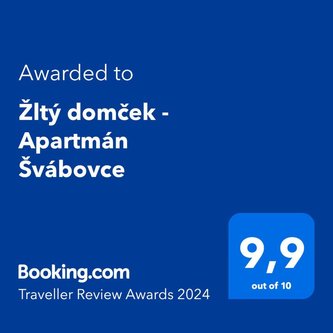 Žltý domček - Apartmán Švábovce Exteriér fotografie