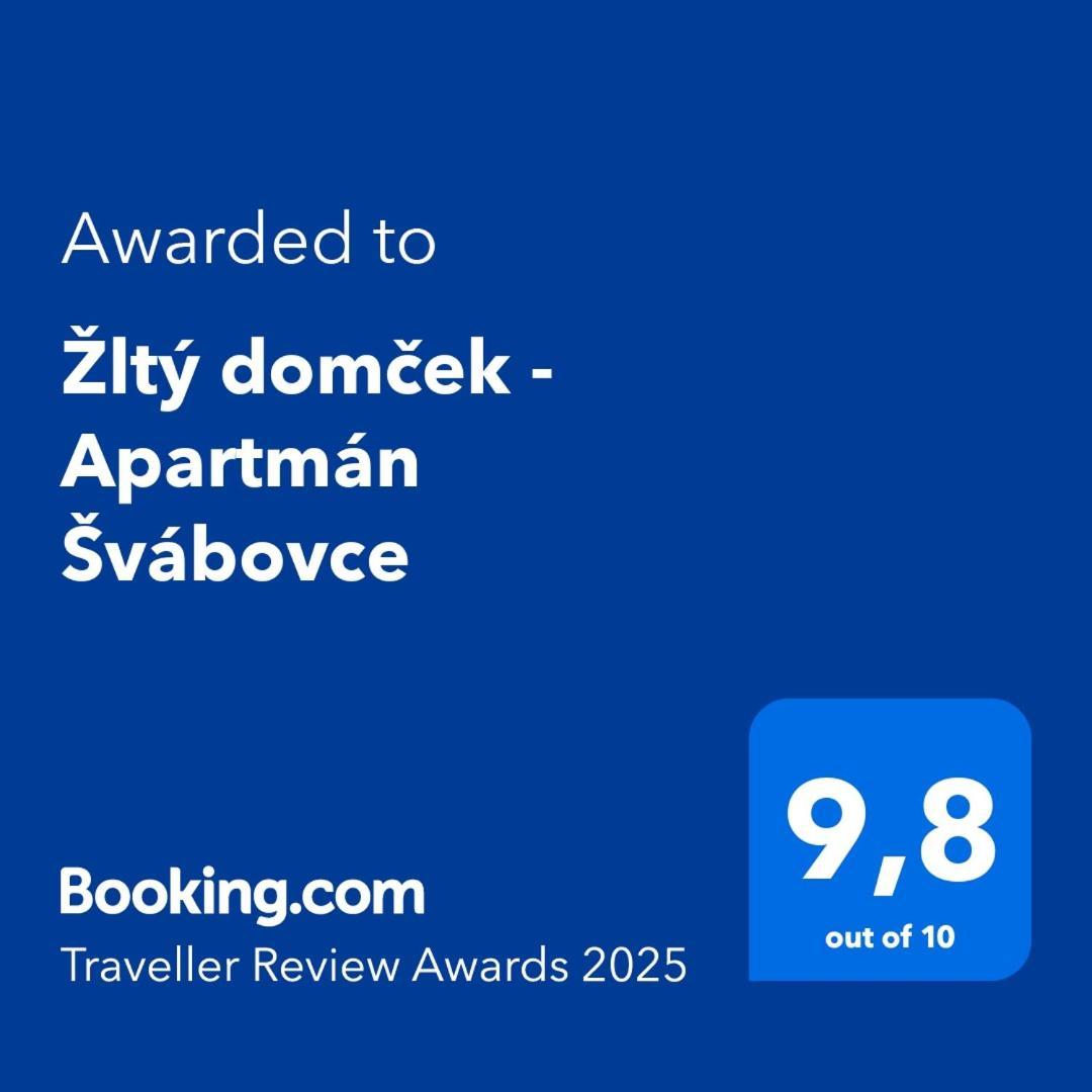 Žltý domček - Apartmán Švábovce Exteriér fotografie
